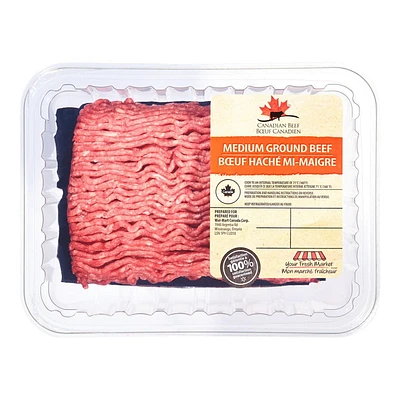 Boeuf haché moyen, Mon marché fraîcheur 450g