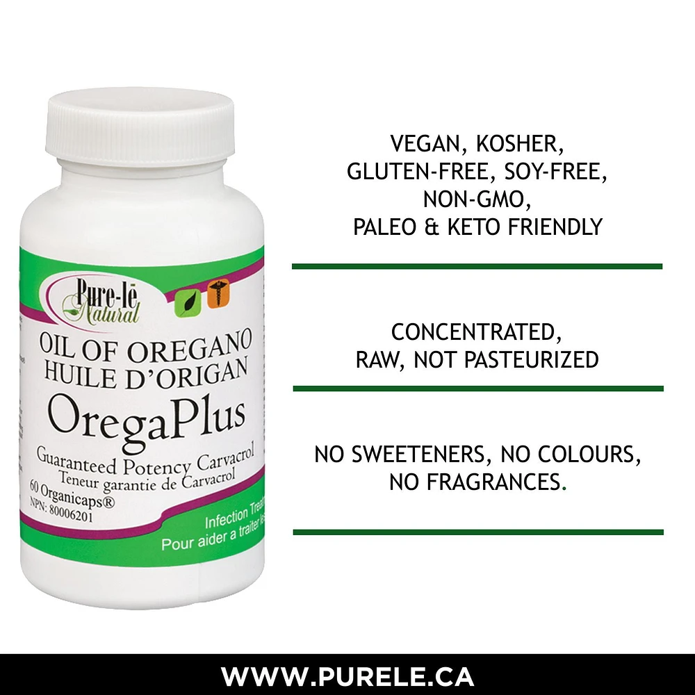 Pure-lē Natural  Oil of Oregano OregaPlus