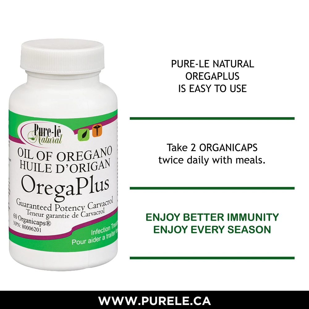 Pure-lē Natural  Oil of Oregano OregaPlus