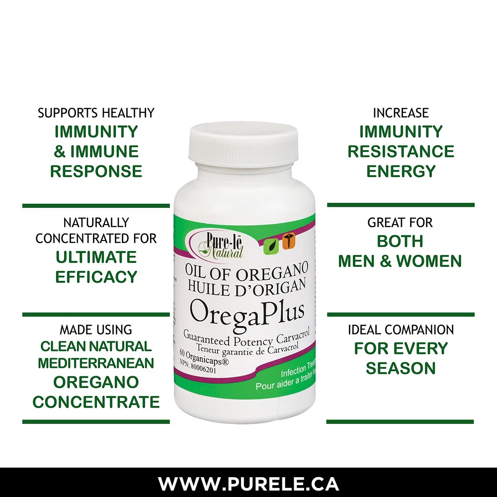 Pure-lē Natural  Oil of Oregano OregaPlus