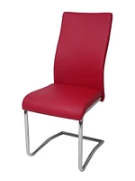 Canadian Accord Dining Chair Red (Set of 2)