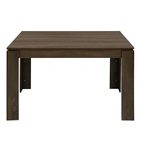 Homycasa 47 Inch Contemporary Dining Table for Dining Room Kitchen 4 Person, Walnut