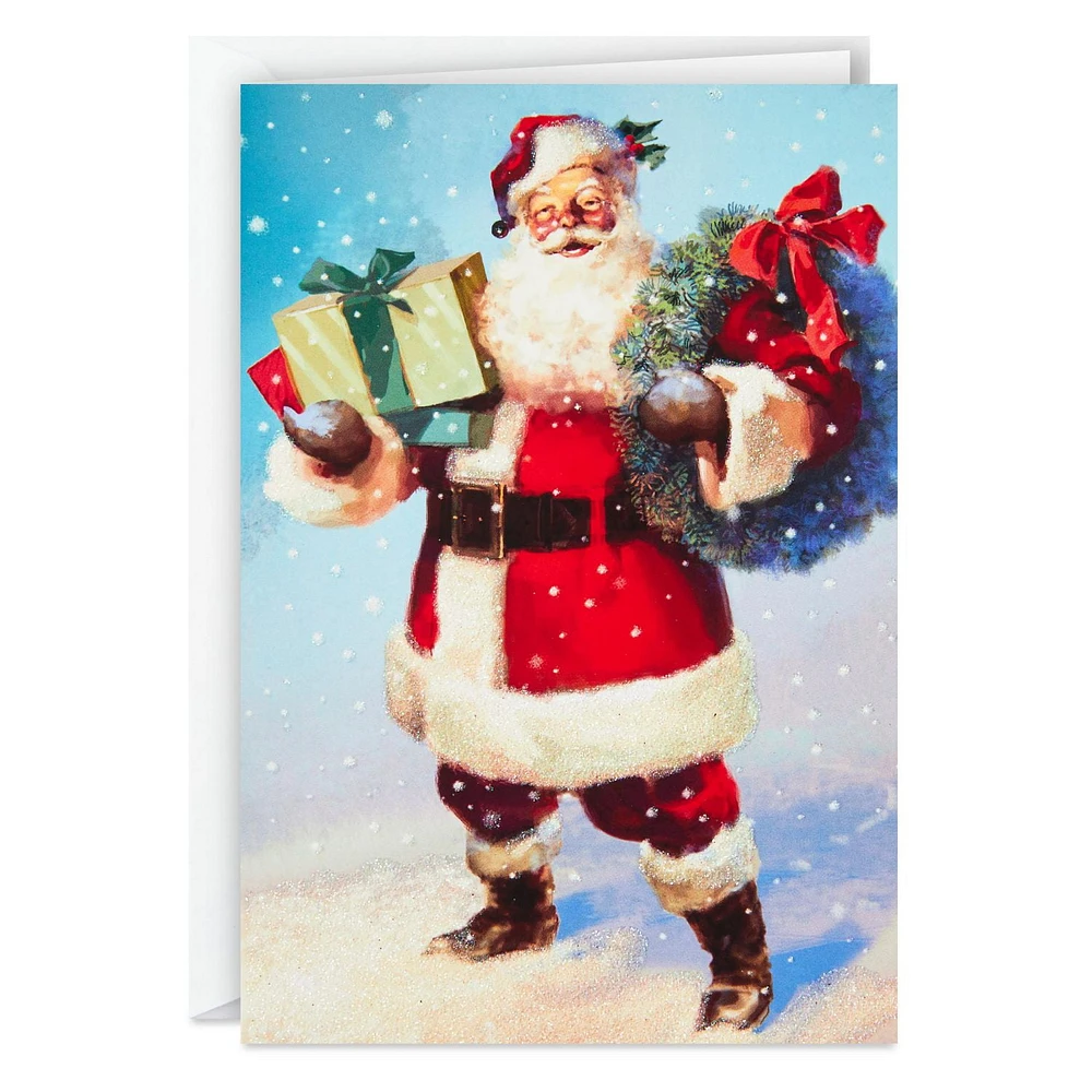 Image Arts Boxed Christmas Cards (Classic Santa With Gifts), 18 ct.