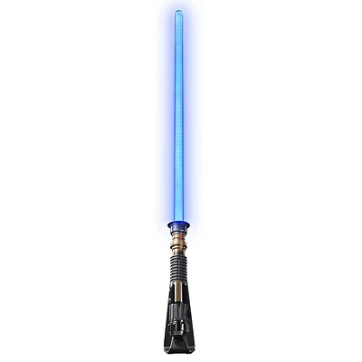 Star Wars The Black Series Obi-Wan Kenobi Force FX Elite Lightsaber with Advanced LED and Sound Effects, Adult Collectible Roleplay Item