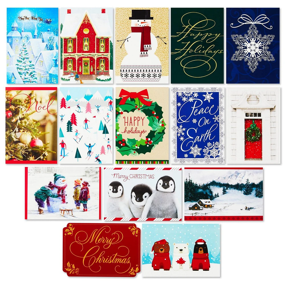 Image Arts Boxed Christmas Cards (Holiday Cheer Value Assortment), 30 ct.