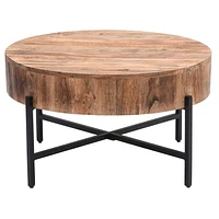 Contemporary Solid Wood Coffee Table in Natural