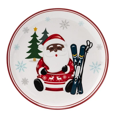 Holiday Time Coupe Ceramic Plate, 9 inch, 1 piece