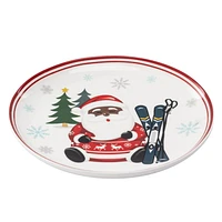 Holiday Time Coupe Ceramic Plate, 9 inch, 1 piece