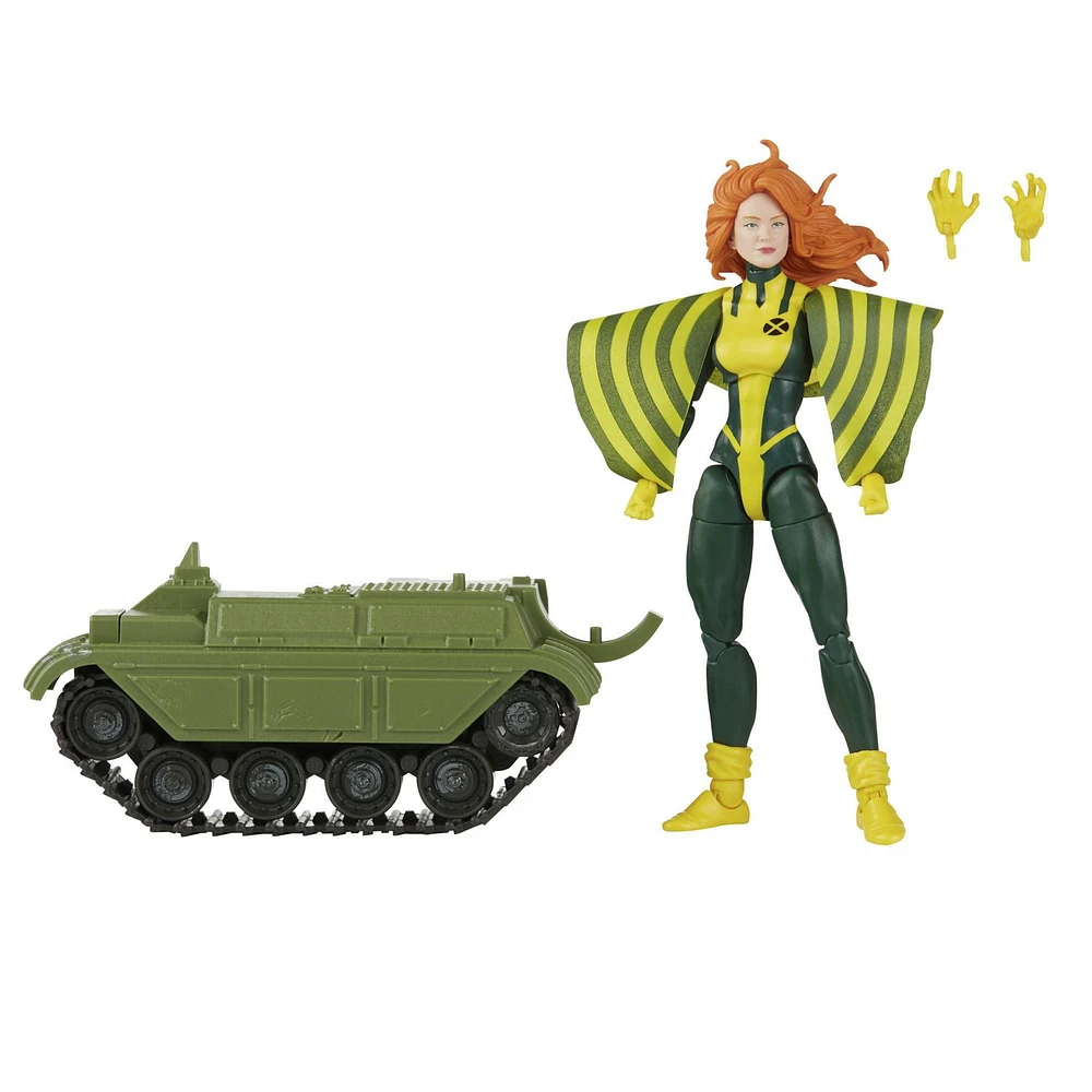 Marvel Legends Series X-Men Marvel’s Siryn Action Figure 6-inch Collectible Toy, 2 Accessories and 1 Build-A-Figure Part