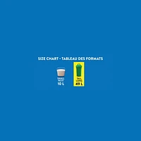 Sacs compostables verts format Long Great Value 71,1 x 76,2 cm