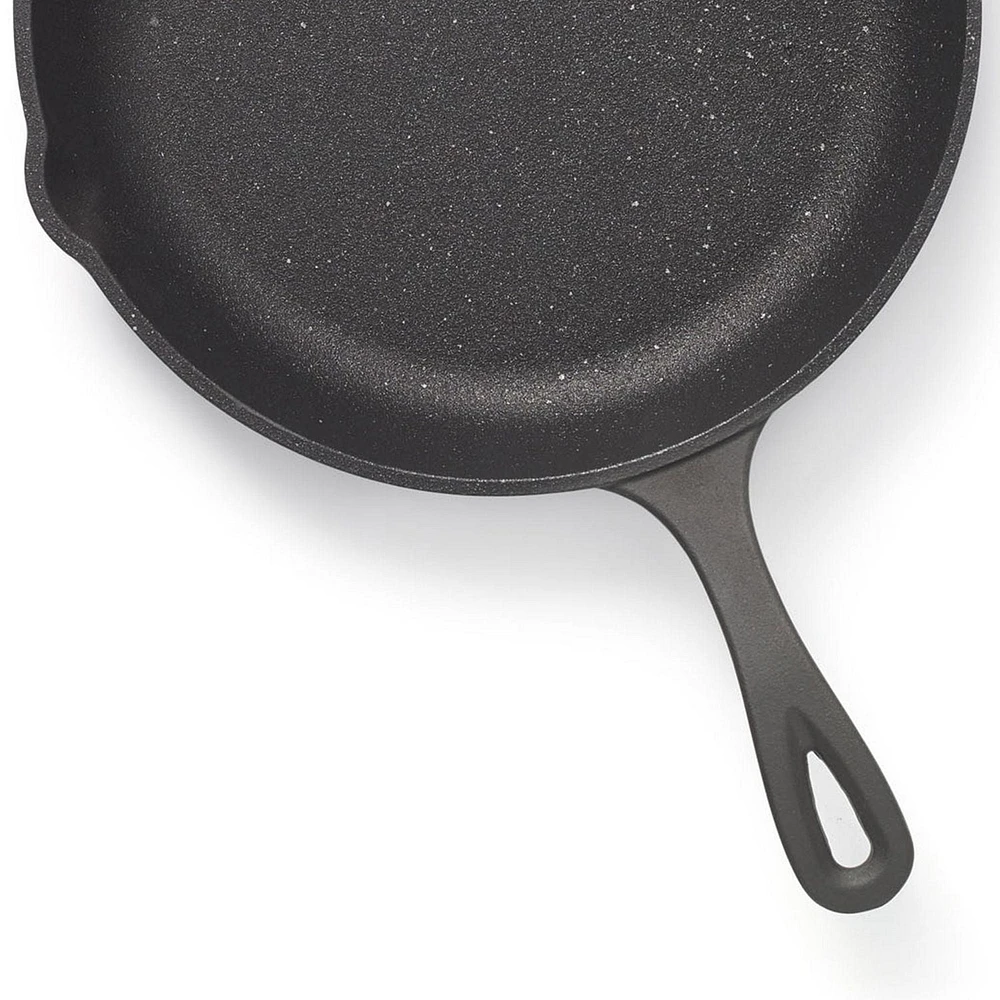 The Rock Cast Iron 12" (30cm) Skillet, Non-stick surface