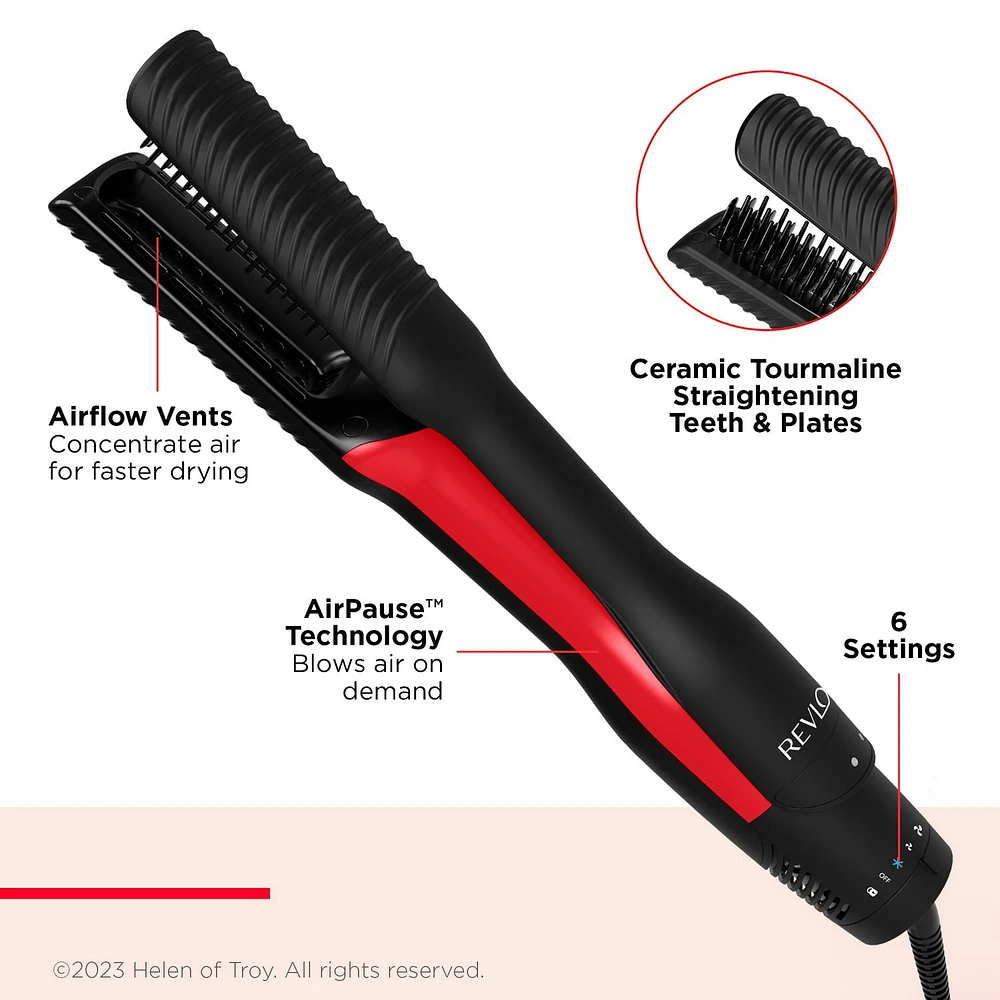 Revlon One-Step™ Air Straight 2-in-1 Dryer and Straightener