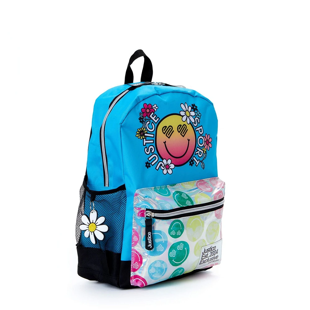 JUSTICE™ GIRLS SMILEY BACKPACK