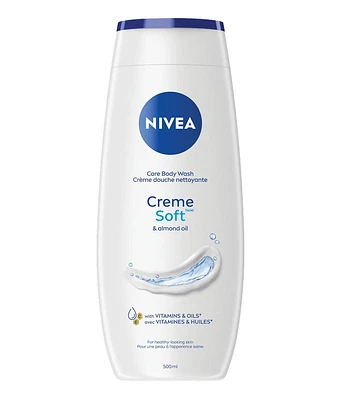 NIVEA Creme Soft Body Wash  for Women with Almond Oil | Body Cleanser | Shower Cream for all skin types, Dermatologically tested, 500 mL