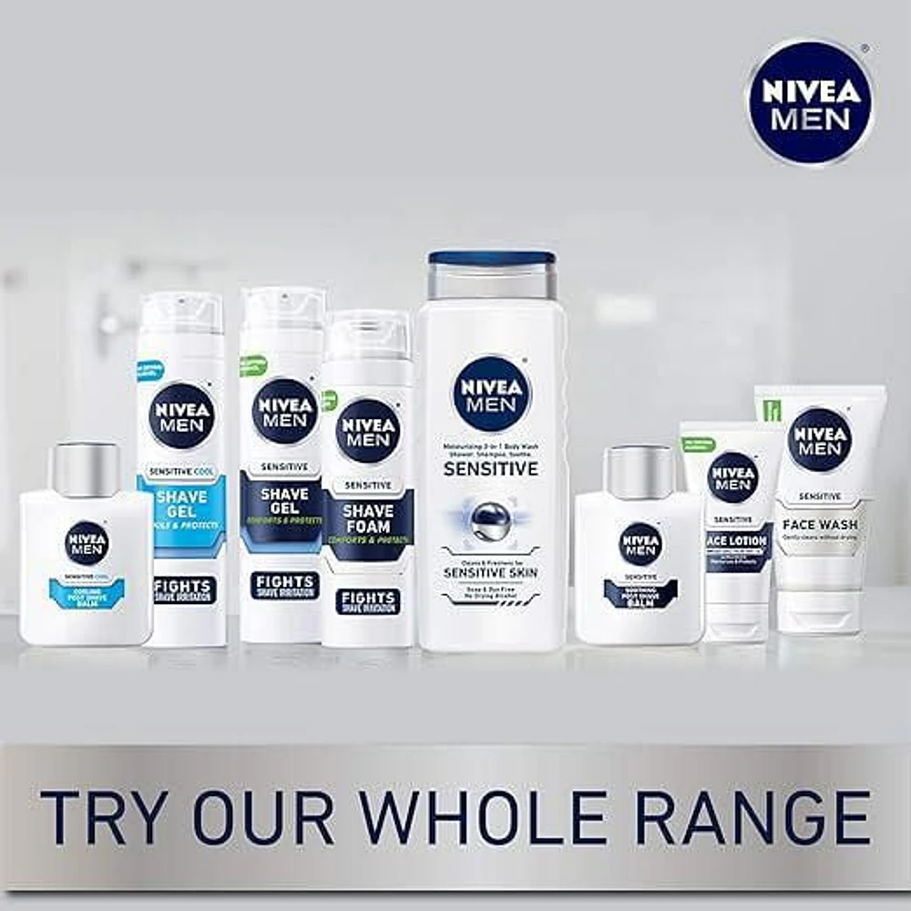 NIVEA MEN Sensitive Skin After Shave Balm, 100 mL