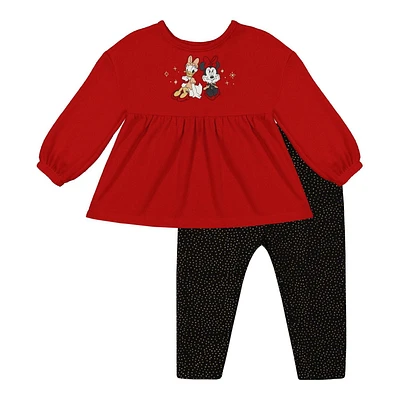 Disney Minnie Mouse ensemble tunique et pantalons legging