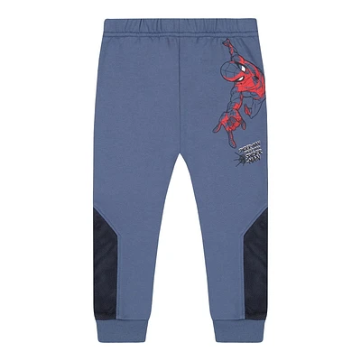 Marvel Spiderman pantalon jogger en polaire Tailles: 2T - 5T