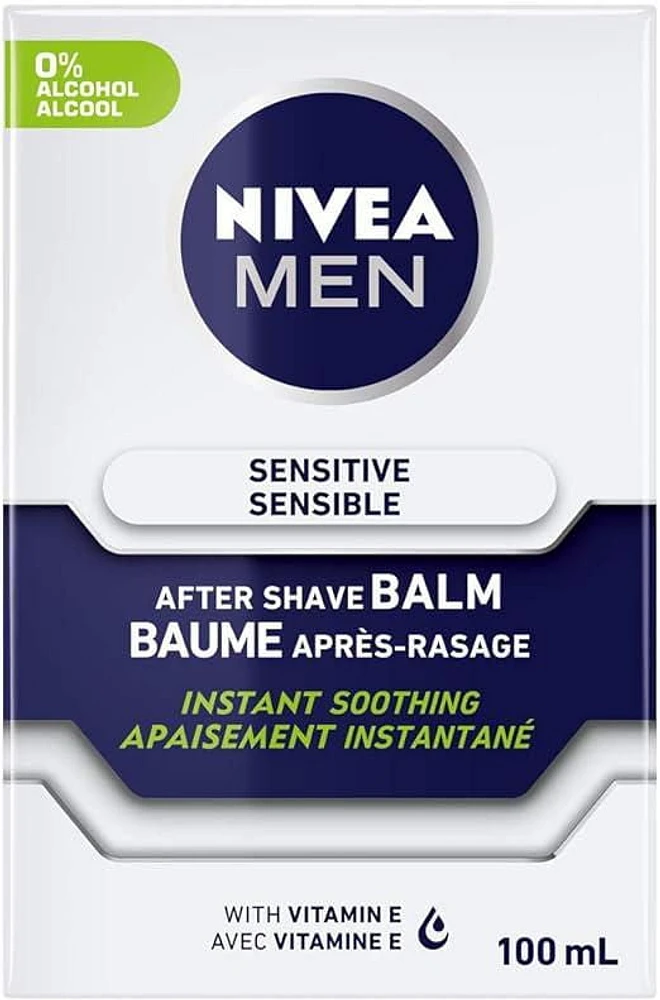 NIVEA MEN Sensitive Skin After Shave Balm, 100 mL