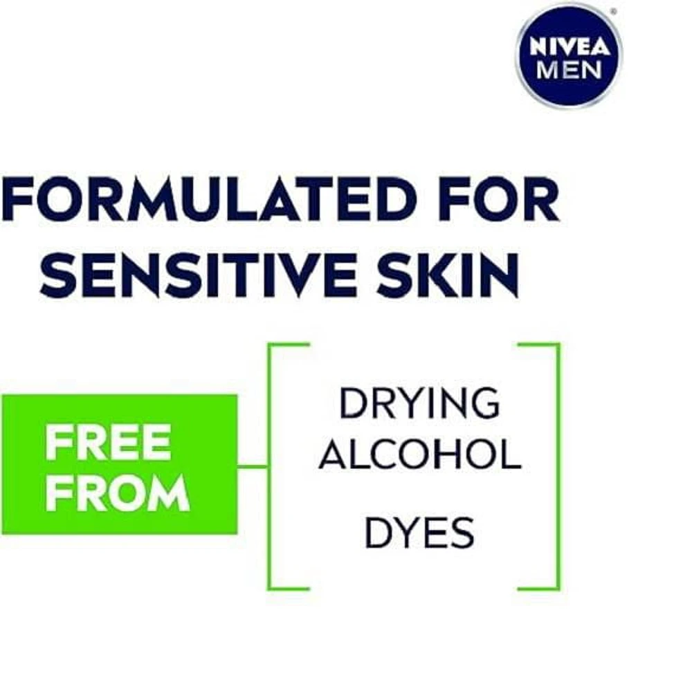 NIVEA MEN Sensitive Skin After Shave Balm, 100 mL