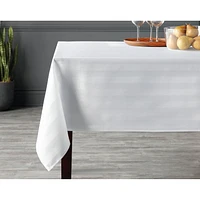 Hometrends Microfiber Stripe Tablecloth