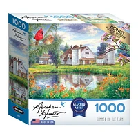 ABRAHAM HUNTER 1000 Piece Puzzle Summer Farm