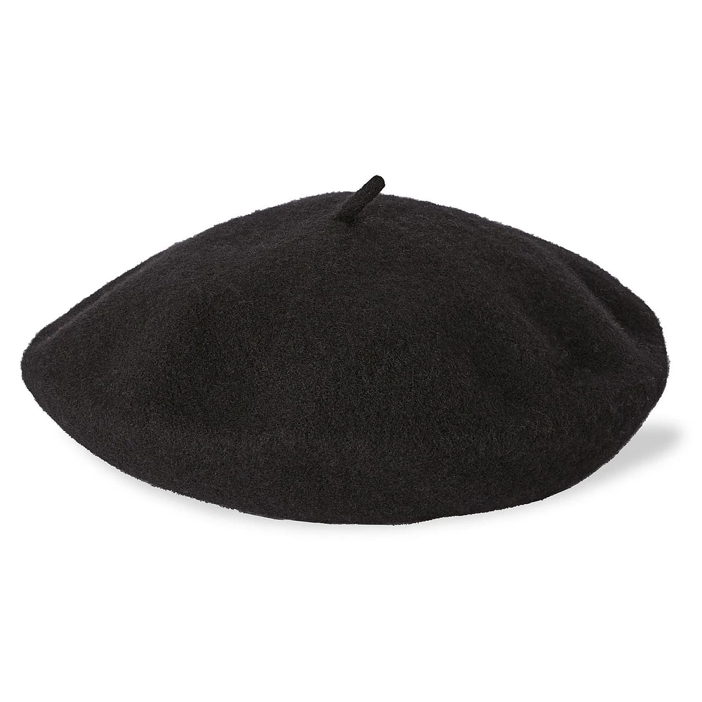 Time and Tru Women's Wool Beret