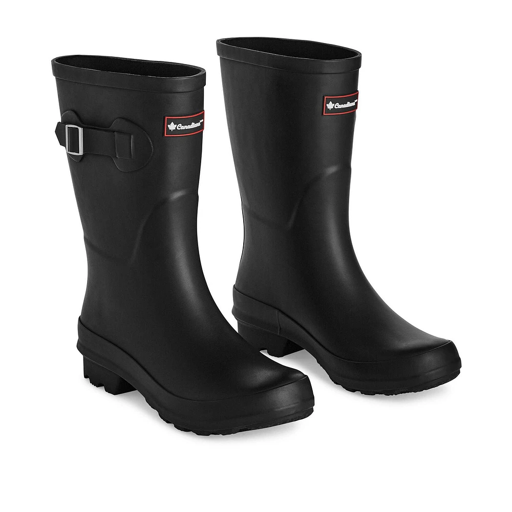Bottes de pluie Katy Canadiana pour femmes Pointures 6-10