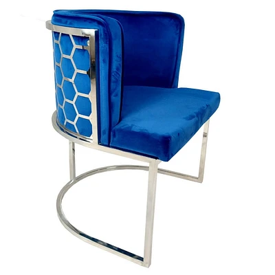 Canadian Cinderella Dining Chair Blue