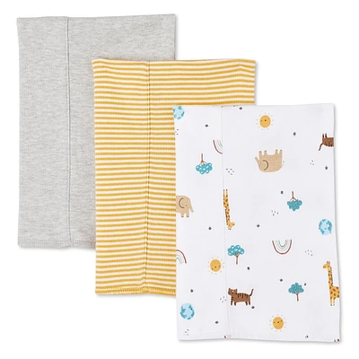 George Infants' Gender Inclusive Burp Cloth 3-Pack