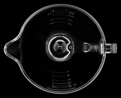 KitchenAid® 5 Quart Tilt-Head Glass Bowl With Measurement Markings & Lid