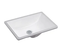 DROP Bath and Kitchen DR091165 Undermount Bathroom Sink Set