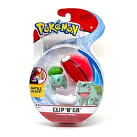 Pokemon Clip 'N' Go W4 - Bulbasaur & Poke Ball