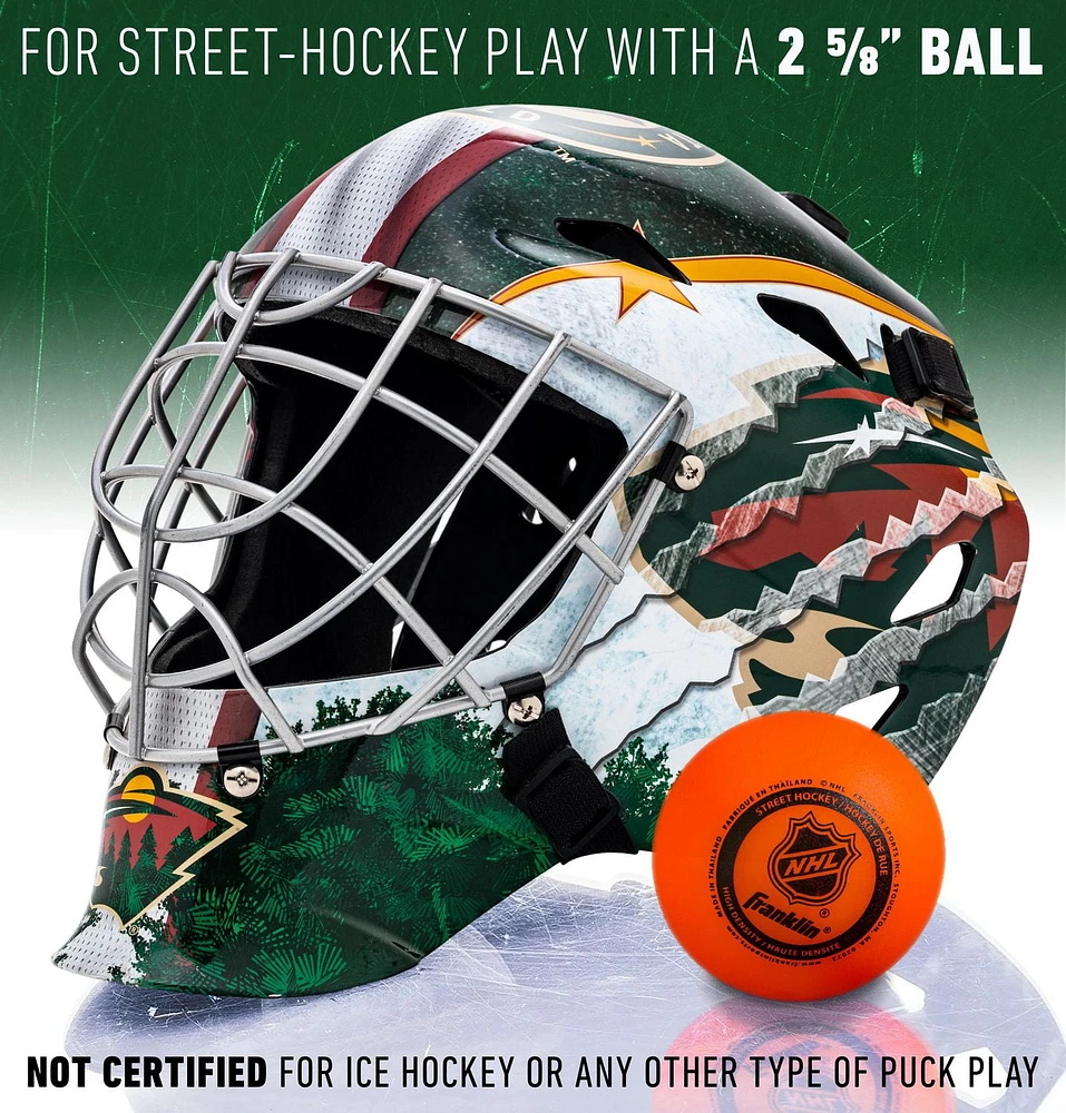 Franklin Sports GFM 1500 NHL Wild Goalie Face Mask