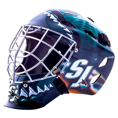 Franklin Sports GFM 1500 NHL Sharkss Goalie Face Mask