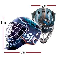 Franklin Sports GFM 1500 NHL Sharkss Goalie Face Mask