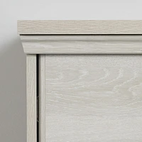 Nightstand with Charging Station and Drawers from the collection Versa South Shore