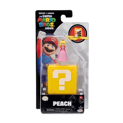 The Super Mario Bros. Movie – 1.25” Mini Figure with Question Block – Peach