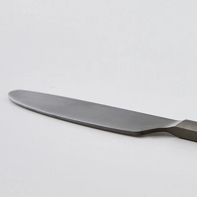 BHG RIVER BLACK SATIN DINNER KNIFE, Sleek design and ergonomic construction