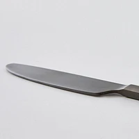 BHG RIVER BLACK SATIN DINNER KNIFE, Sleek design and ergonomic construction