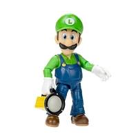 The Super Mario Bros. Movie - 5” Figure Series – Luigi Figure with Flashlight Accessory