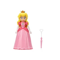 The Super Mario Bros. Movie - 5” Figure Series – Peach Figure with Umbrella Accessory