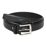 NICCI SMOOTH FINISH BELT WITH SHINY NICKEL BUCKLE