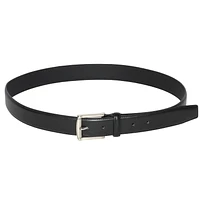 NICCI SMOOTH FINISH BELT WITH SHINY NICKEL BUCKLE