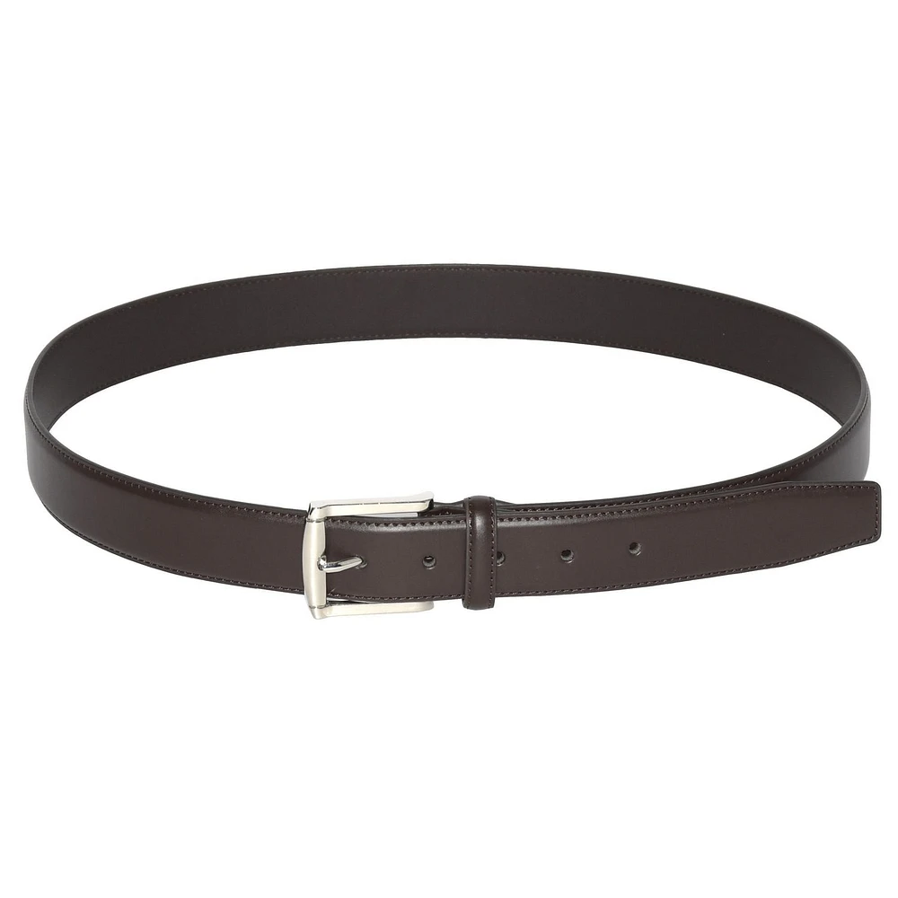 NICCI SMOOTH FINISH BELT WITH SHINY NICKEL BUCKLE