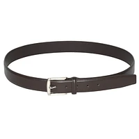 NICCI SMOOTH FINISH BELT WITH SHINY NICKEL BUCKLE