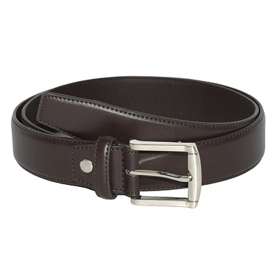 NICCI SMOOTH FINISH BELT WITH SHINY NICKEL BUCKLE