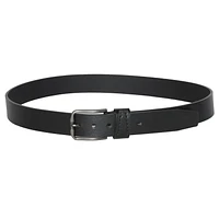 NICCI SMOOTH FINISH BELT WITH ANTIQUE NICKEL BUCKLE