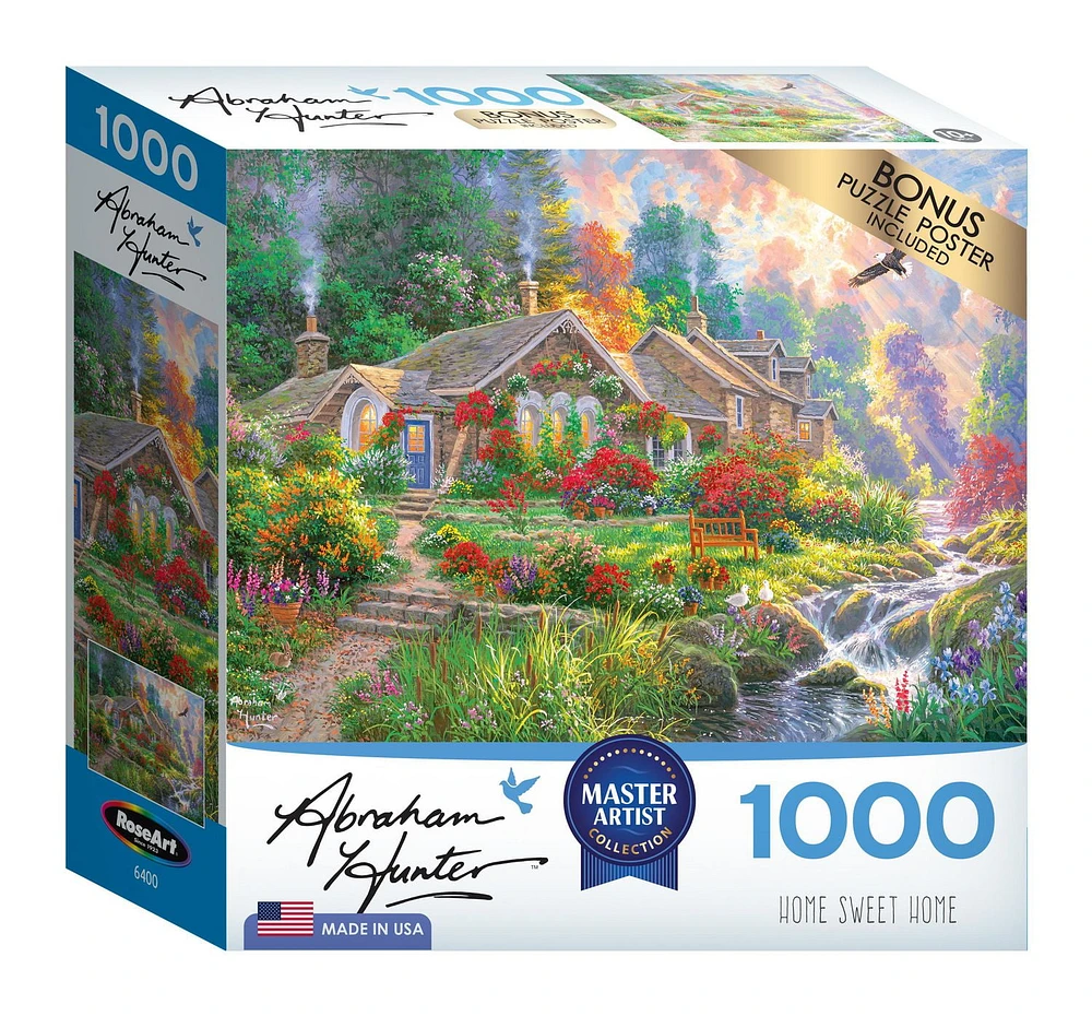 ABRAHAM HUNTER 1000 Piece Puzzle Home Sweet Home