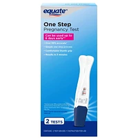 Equate One Step Pregnancy Test, 2 Tests