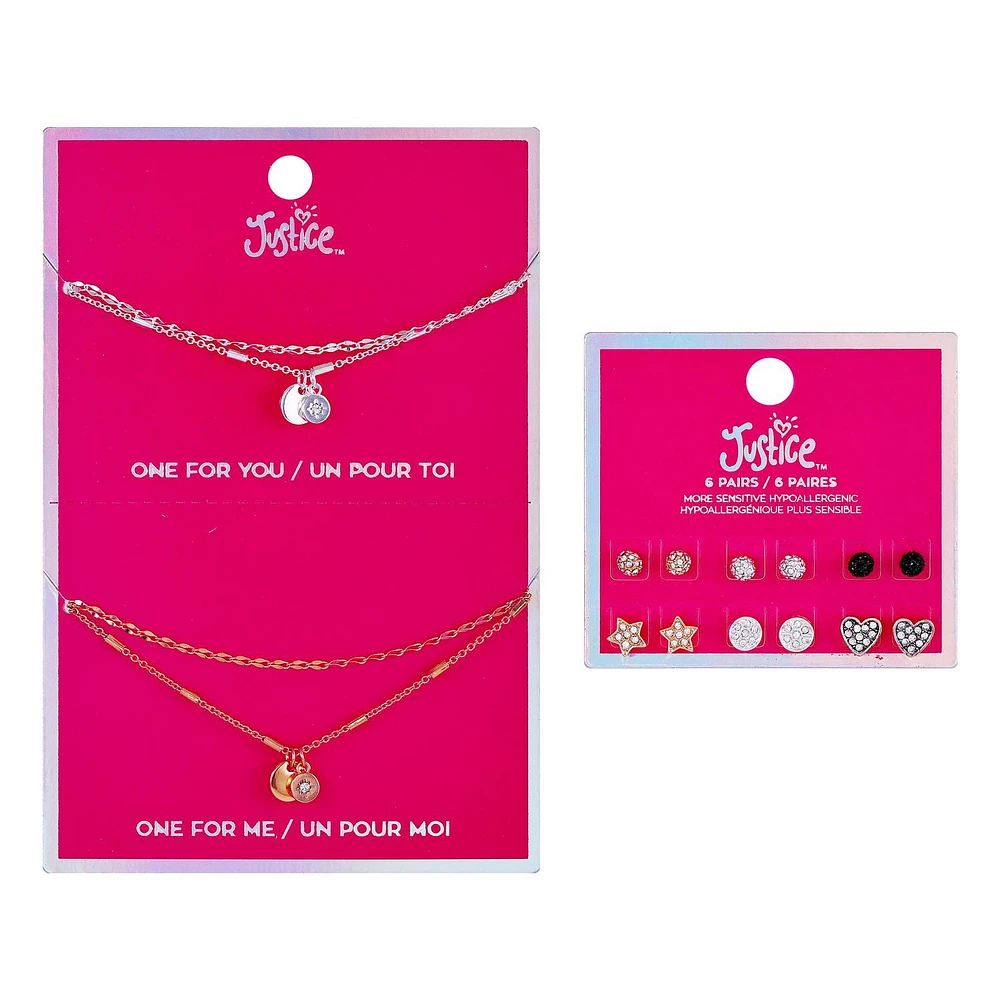 Justice fashion jewelry sets